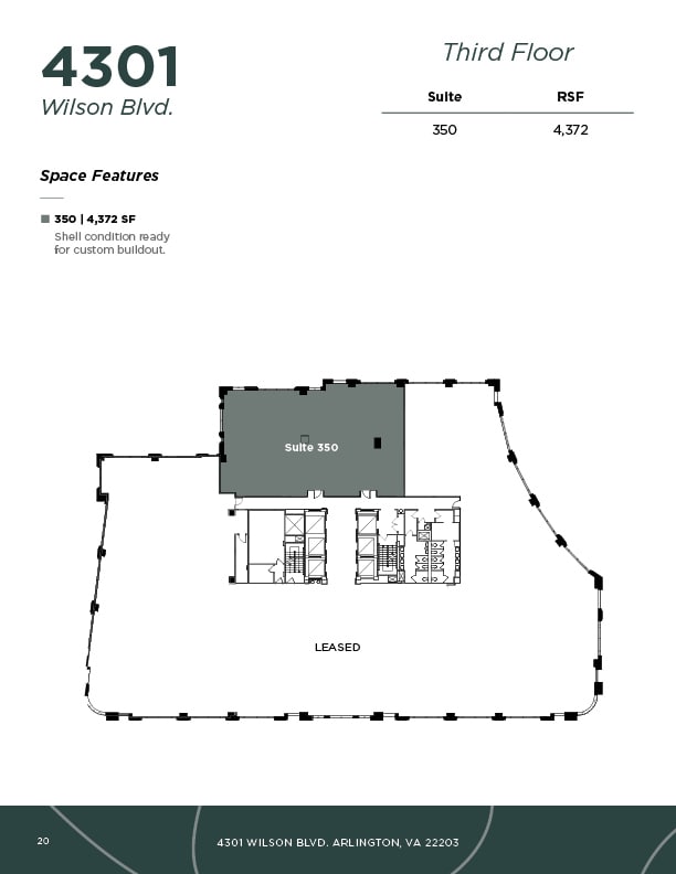 4401 Wilson Blvd, Arlington, VA for lease Floor Plan- Image 1 of 1