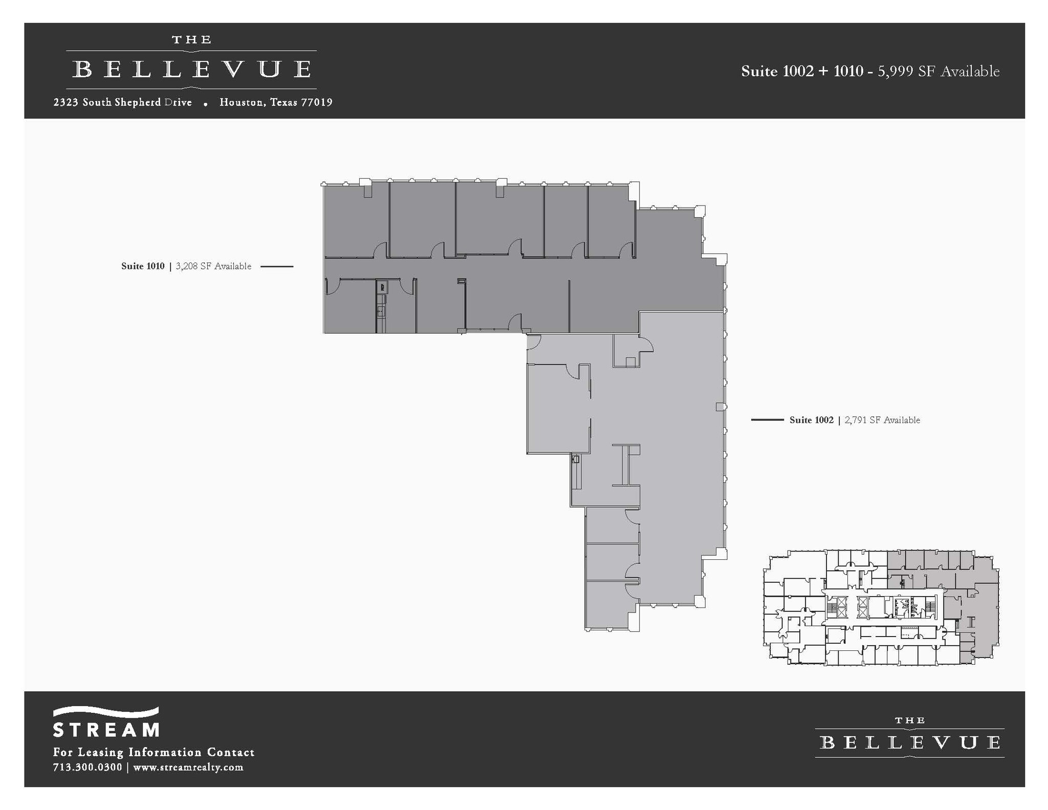 2323 S Shepherd Dr, Houston, TX for lease Floor Plan- Image 1 of 3