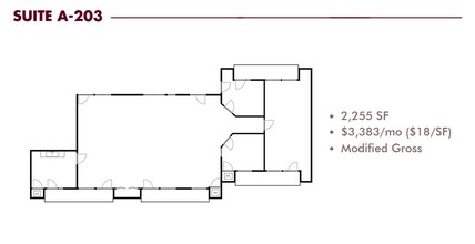 7650 E Broadway Blvd, Tucson, AZ à louer Plan d  tage- Image 1 de 1