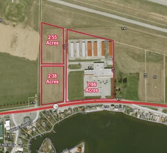 2310-2320 E State Road 14, Rochester, IN - AERIAL  map view