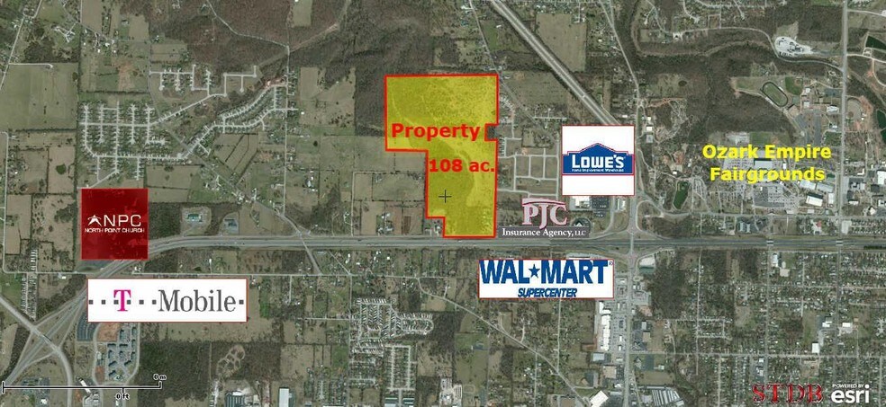 2325 W Norton Rd, Springfield, MO à vendre - Aérien - Image 2 de 5
