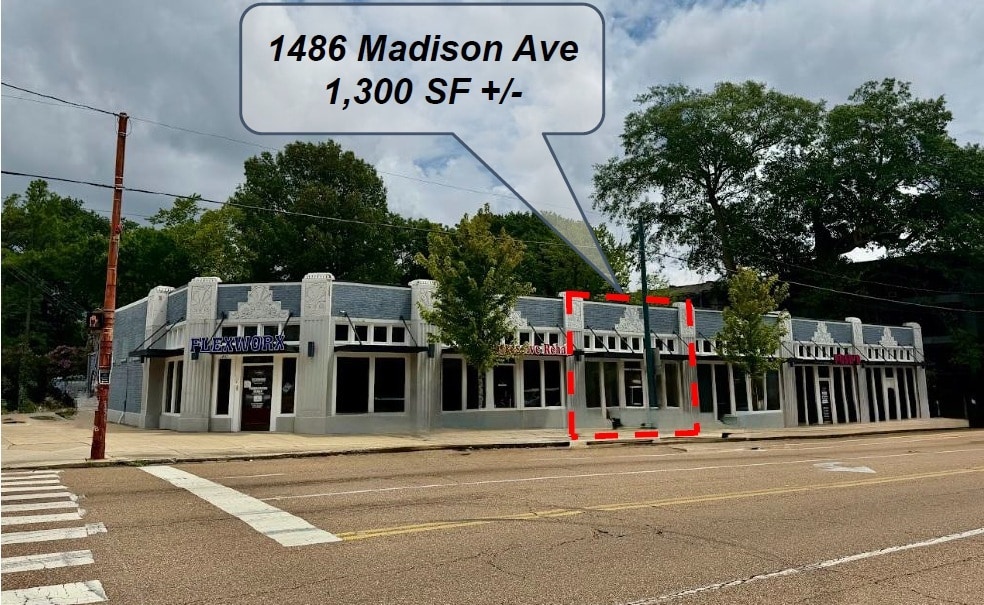 1482-1486 Madison Ave, Memphis, TN for lease Interior Photo- Image 1 of 7