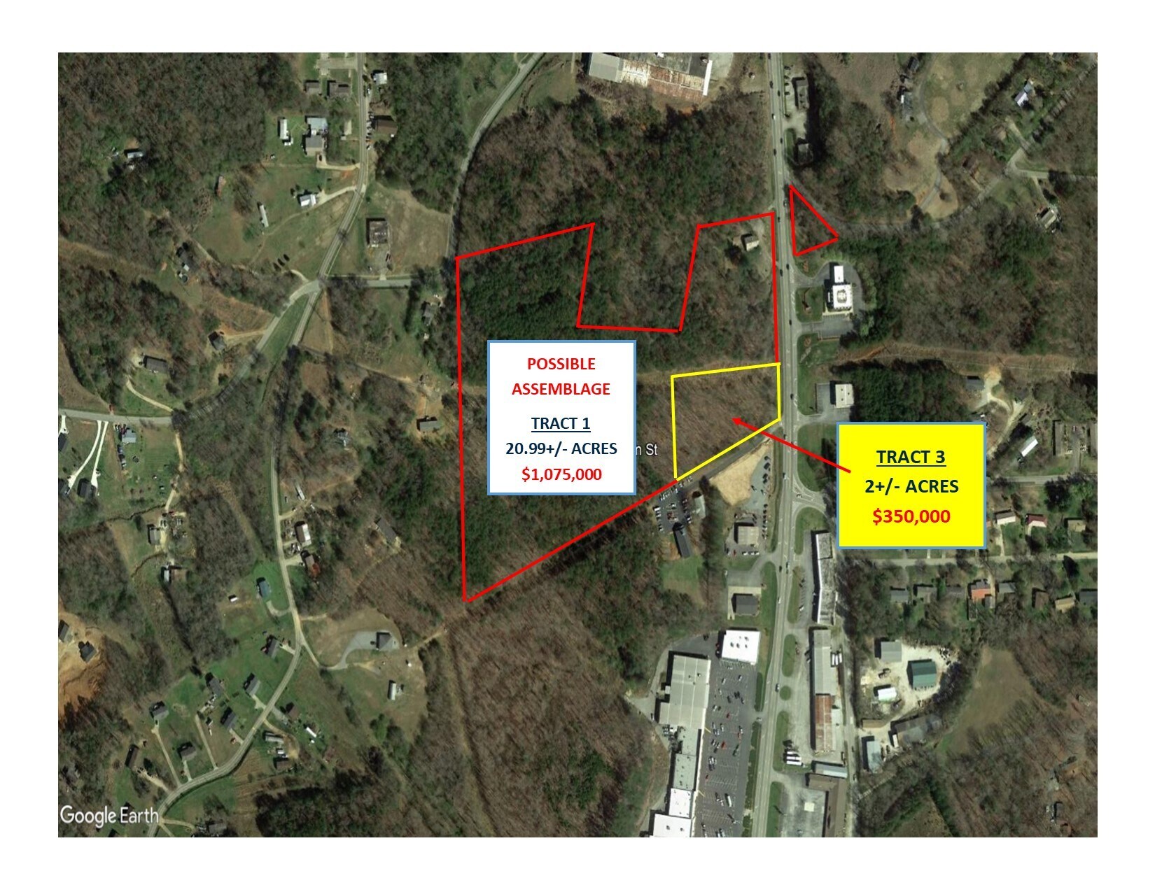 590 S Main St, Cleveland, GA à vendre Aérien- Image 1 de 9