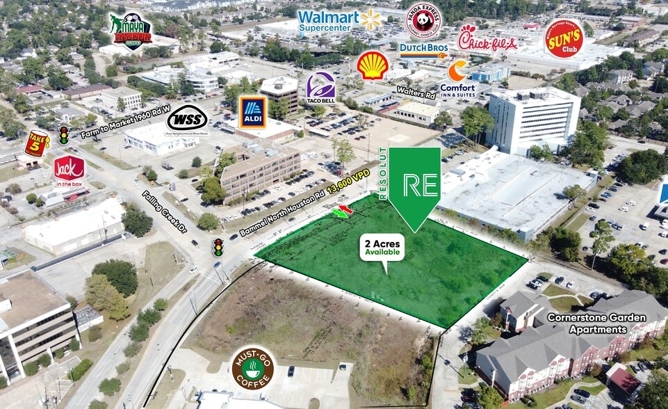 15000 Bammel North Houston, Houston, TX à vendre - Aérien - Image 2 de 3