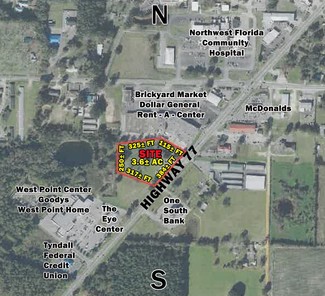 Plus de détails pour 1332 Highway 77 Hwy, Chipley, FL - Terrain à vendre