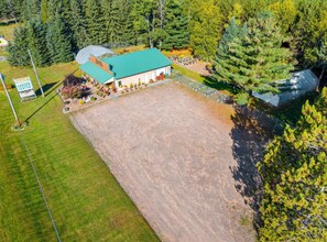 4413 N Lake Rd S, Florence, WI - AERIAL map view