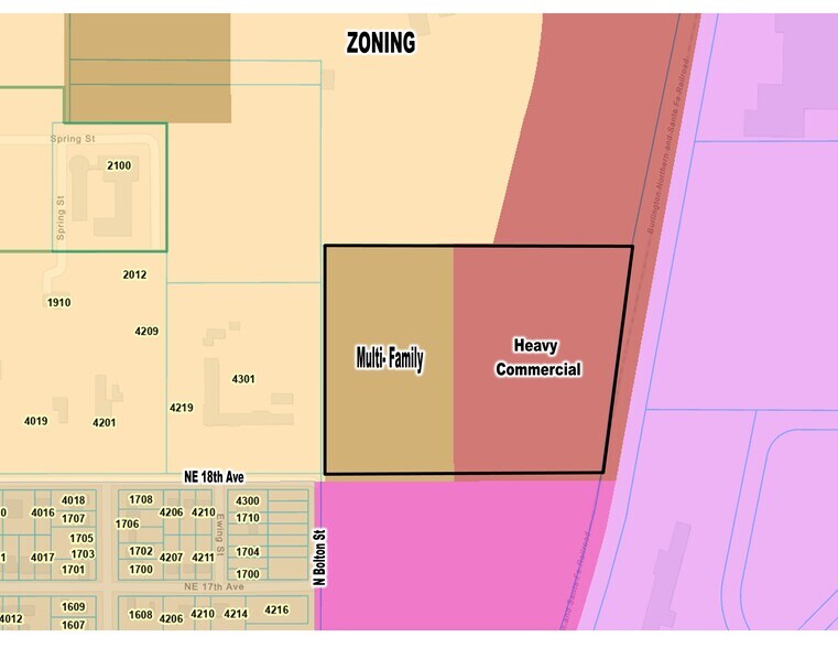 NE 18th & N Bolton St NEC ave, Amarillo, TX à vendre - Photo du bâtiment - Image 3 de 4