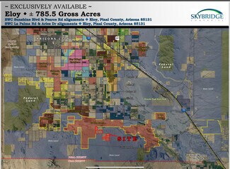 Plus de détails pour SWC Sunshine Blvd. & Pearce, Eloy, AZ - Terrain à vendre