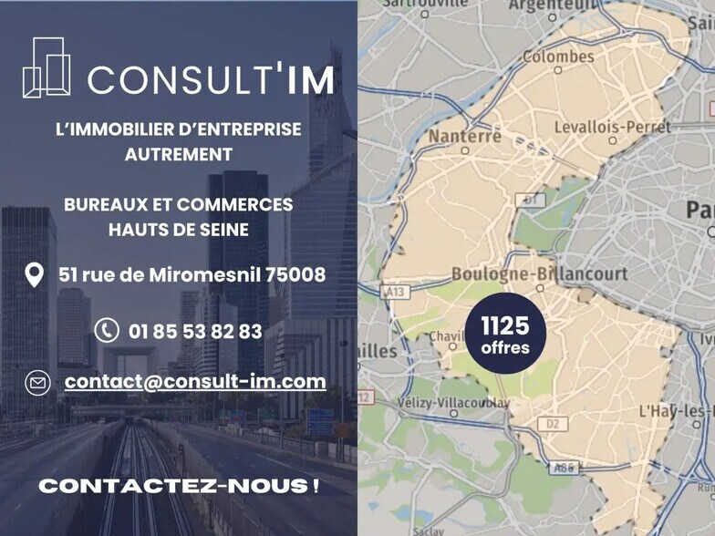 Bureau dans Boulogne-Billancourt à vendre - Photo du bâtiment - Image 3 de 3