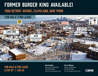 Plus de détails pour 7500 Detroit Ave, Cleveland, OH - Vente au détail à vendre