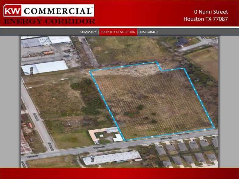 0 Nunn St, Houston, TX for sale - Aerial - Image 1 of 1