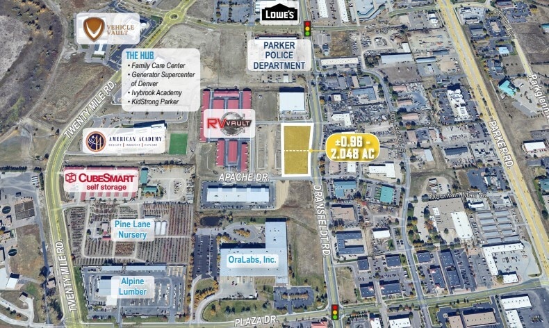 NWC Dransfeldt Rd & Apache Dr Pl, Parker, CO for sale - Building Photo - Image 1 of 1