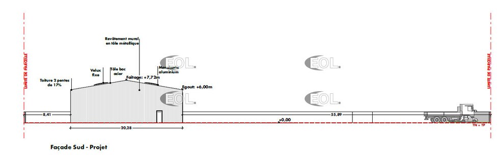 Terrain dans Le Rove à vendre - Plan d’étage - Image 3 de 3