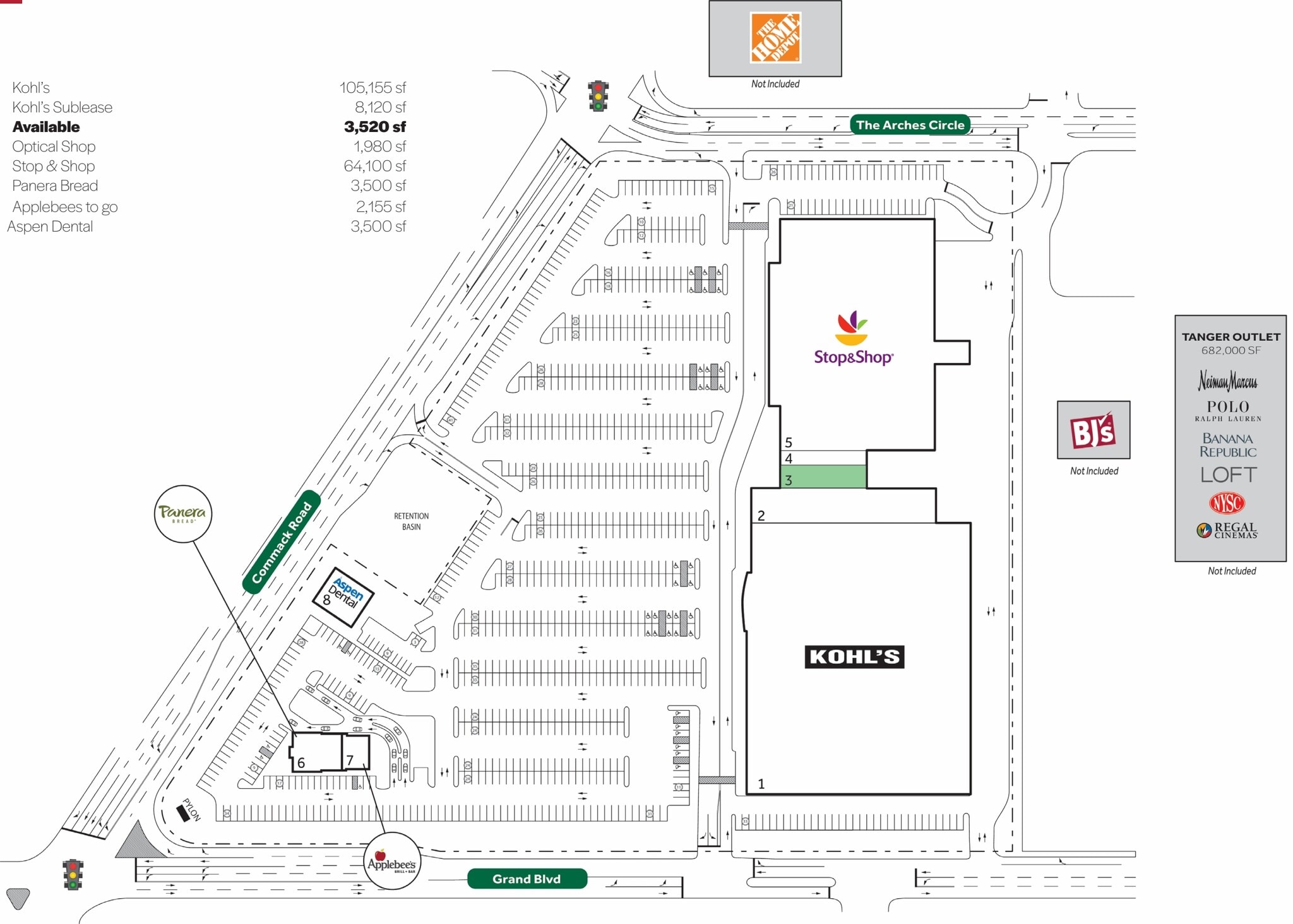 403-421 Commack Rd, Deer Park, NY for lease Floor Plan- Image 1 of 2