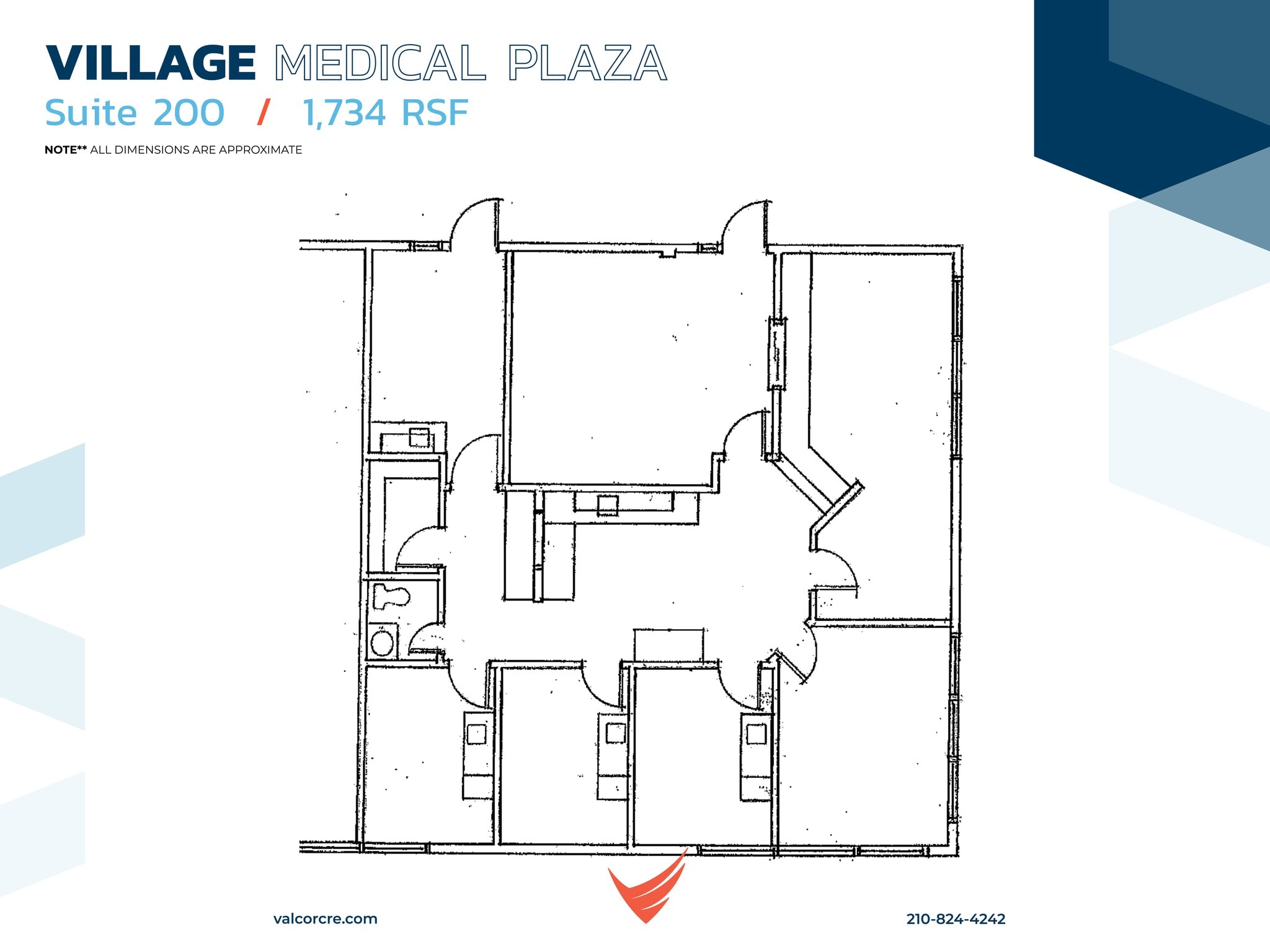 8527 Village Dr, San Antonio, TX à louer Plan de site- Image 1 de 1