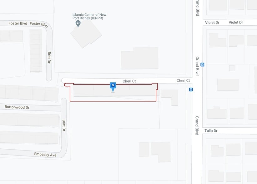 5432 Cheri Ct, New Port Richey, FL for sale - Plat Map - Image 3 of 3