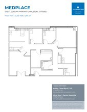 1315 St Joseph Pky, Houston, TX for lease Floor Plan- Image 1 of 2