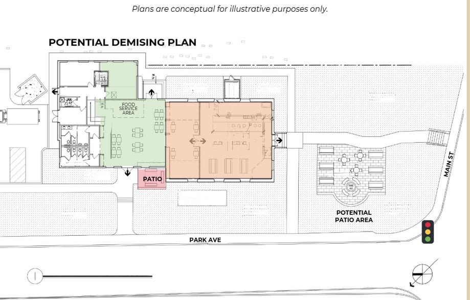 14 Park Ave, Chalfont, PA for lease - Floor Plan - Image 2 of 12