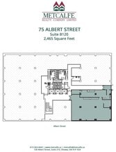 75 Albert St, Ottawa, ON for lease Floor Plan- Image 2 of 2