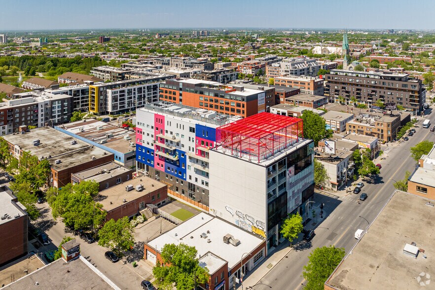 7236 St Waverly, Montréal, QC for lease - Aerial - Image 3 of 8