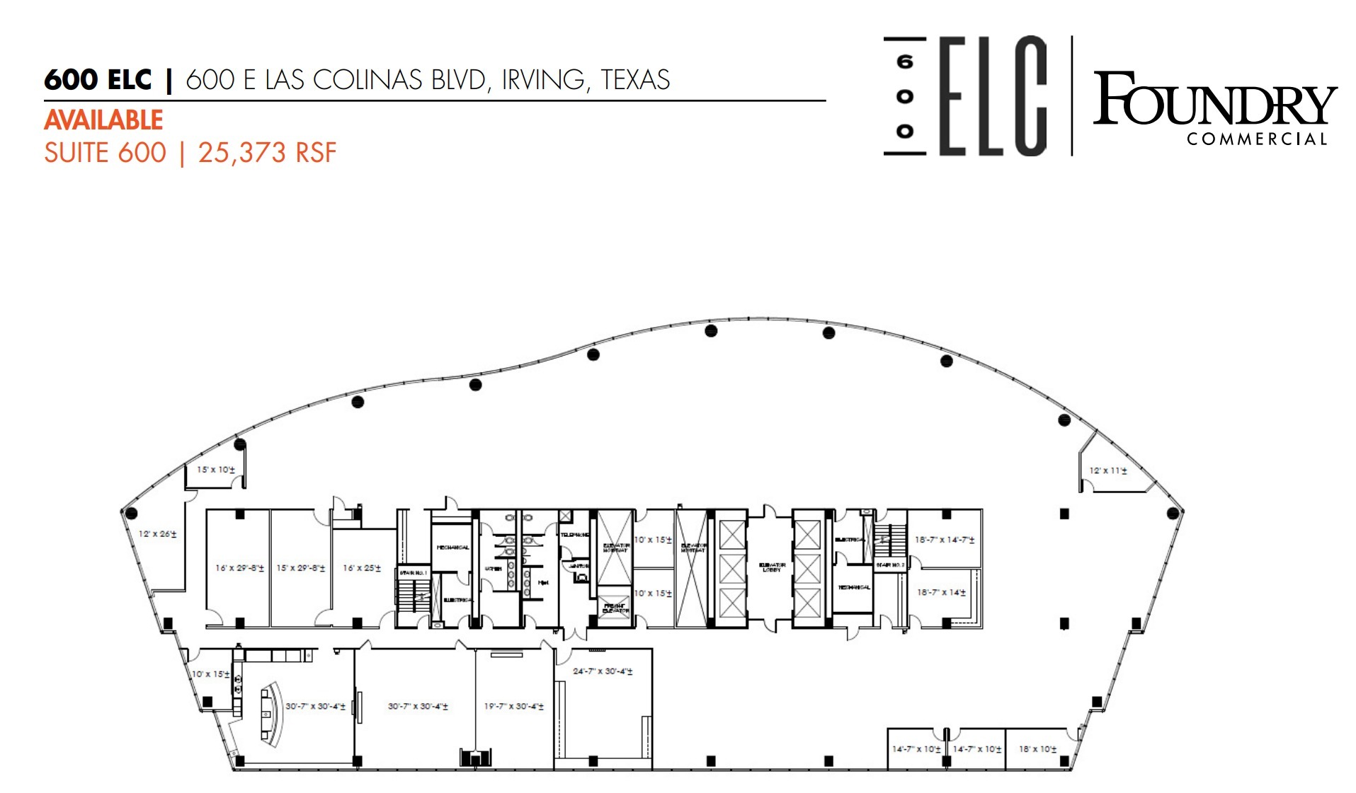 600 E Las Colinas Blvd, Irving, TX à louer Plan d  tage- Image 1 de 1