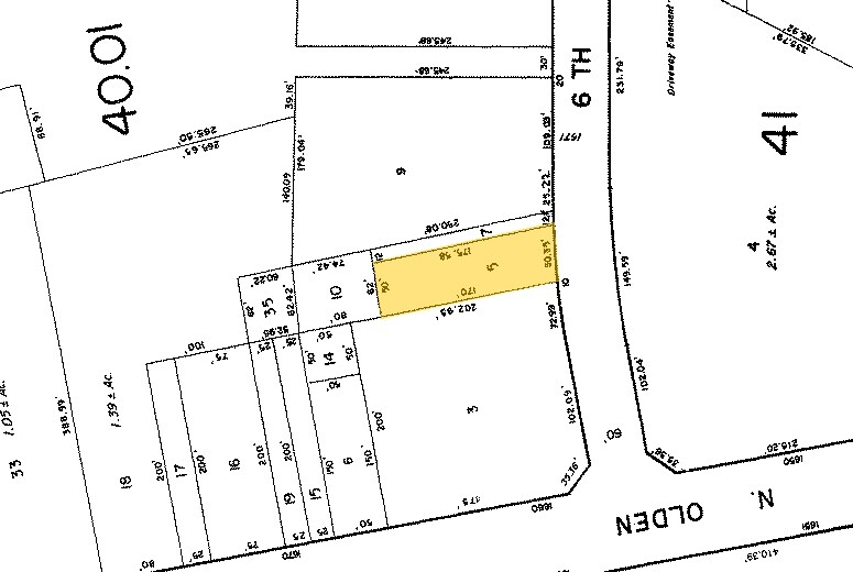 1571 6th St, Ewing, NJ à vendre - Plan cadastral - Image 2 de 2