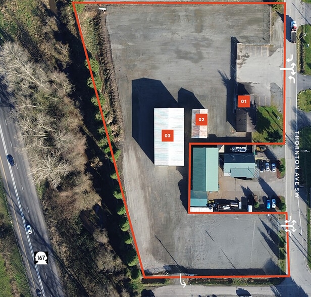 1590 Thornton Ave SW, Pacific, WA for lease - Aerial - Image 2 of 2