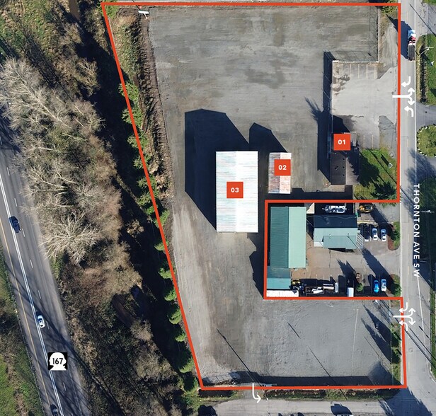 1590 Thornton Ave SW, Pacific, WA à louer - Aérien - Image 2 de 2