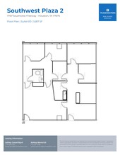 7737 Southwest Fwy, Houston, TX à louer Plan d’étage- Image 1 de 1