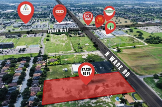 Plus de détails pour 1820 N Ware Rd, McAllen, TX - Terrain à vendre