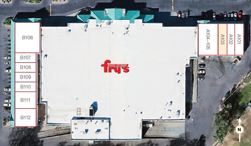 6601 W Indian School Rd, Phoenix, AZ à louer - Plan de site - Image 3 de 19