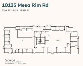 6815 Flanders Dr, San Diego, CA for lease Floor Plan- Image 1 of 1