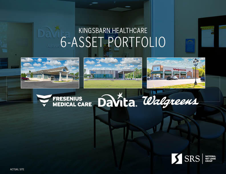 Fresenius, DaVita, Walgreens Portfolio portefeuille de 6 propriétés à vendre sur LoopNet.ca Photo intérieure- Image 1 de 15