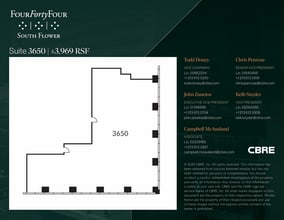 444 S Flower St, Los Angeles, CA for lease Floor Plan- Image 1 of 1