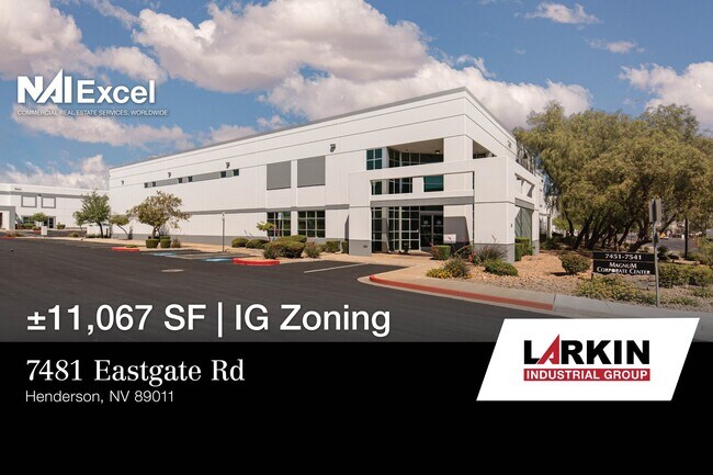 Plus de détails pour 7481 Eastgate Rd, Henderson, NV - Industriel à louer