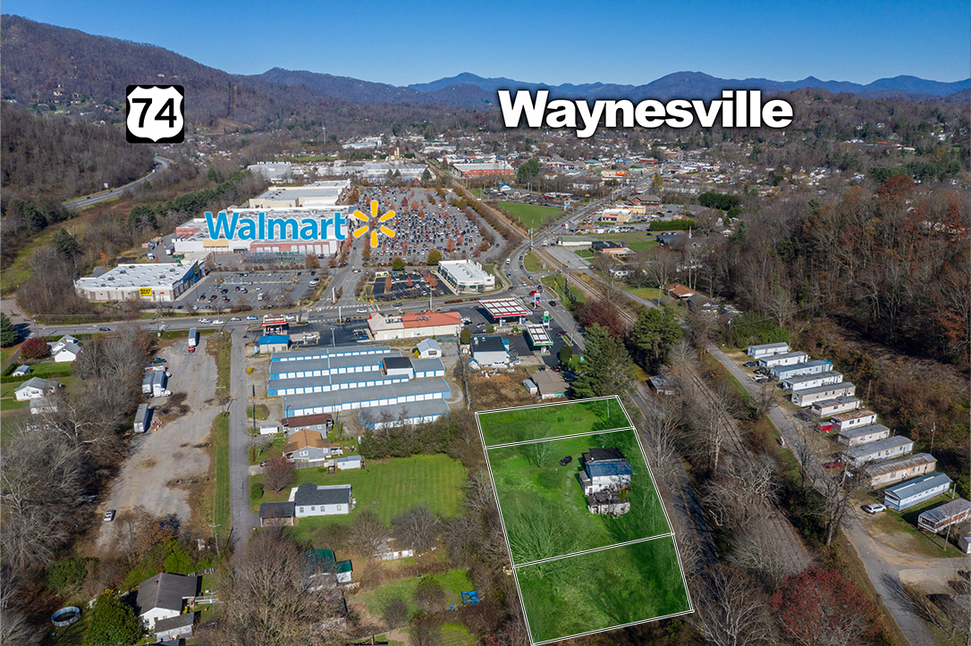 120 & 114 Old Balsam, Waynesville, NC for sale Aerial- Image 1 of 1