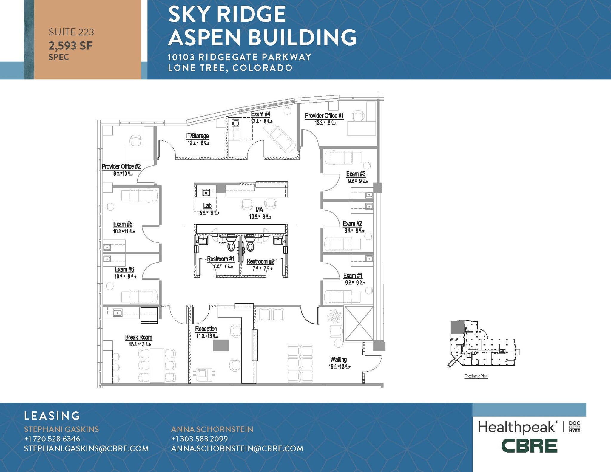 10535 Park Meadows Blvd, Lone Tree, CO for lease Floor Plan- Image 1 of 1