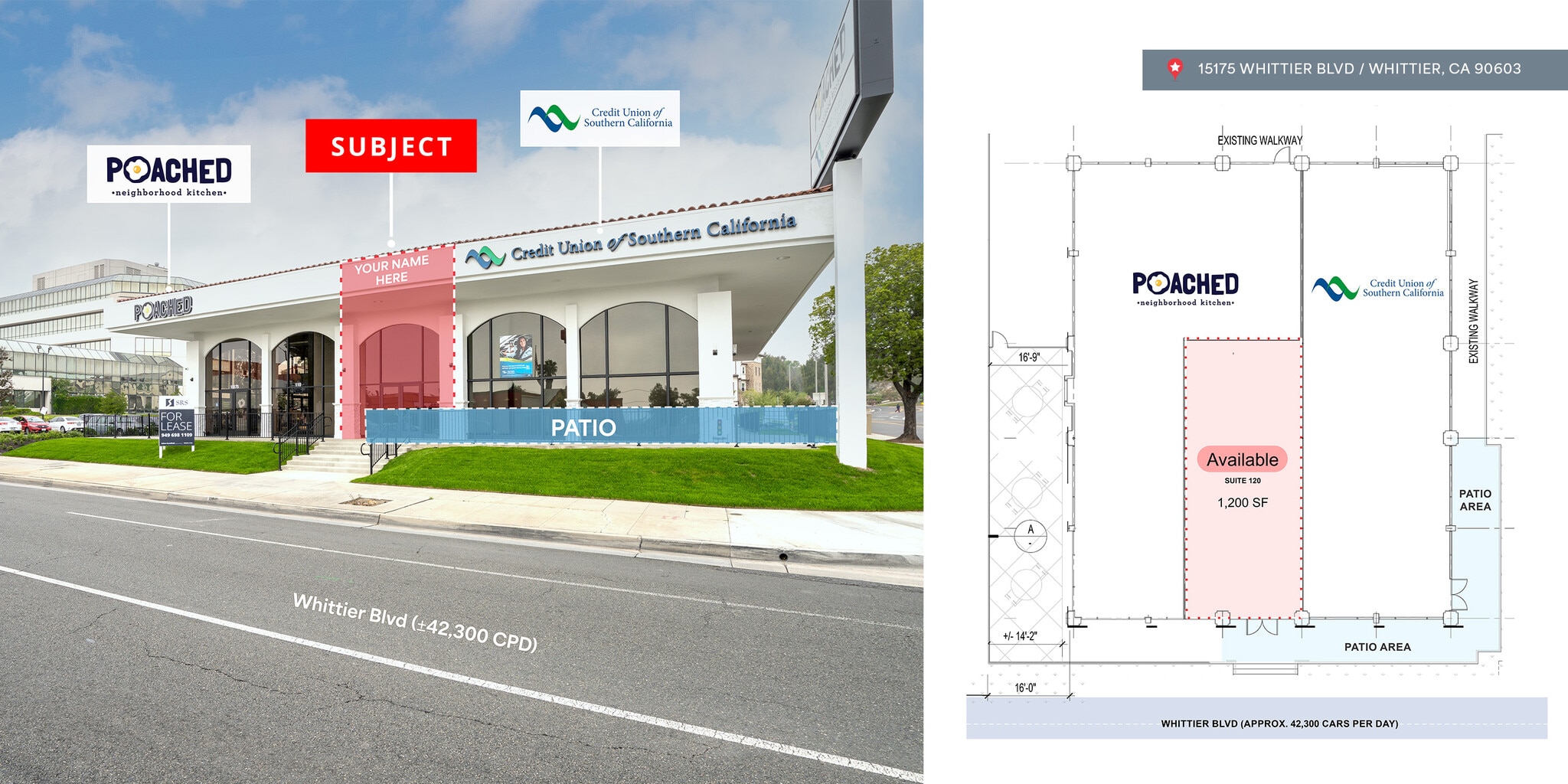 15175 Whittier Blvd, Whittier, CA for lease Floor Plan- Image 1 of 1