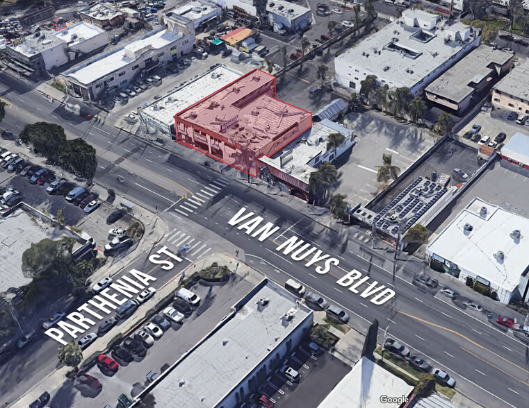 8741 Van Nuys Blvd, Panorama City, CA for lease - Aerial - Image 2 of 3