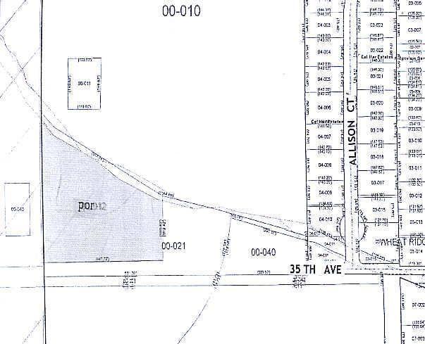 3555 Lutheran Pky, Wheat Ridge, CO for lease - Plat Map - Image 2 of 3