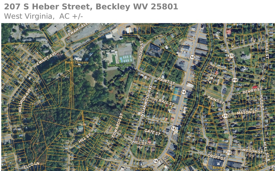 207 S Heber St, Beckley, WV for sale - Aerial - Image 2 of 60