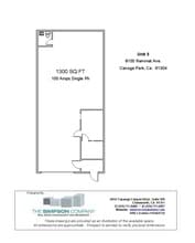 8100-8110 Remmet Ave, Canoga Park, CA for lease Floor Plan- Image 1 of 1