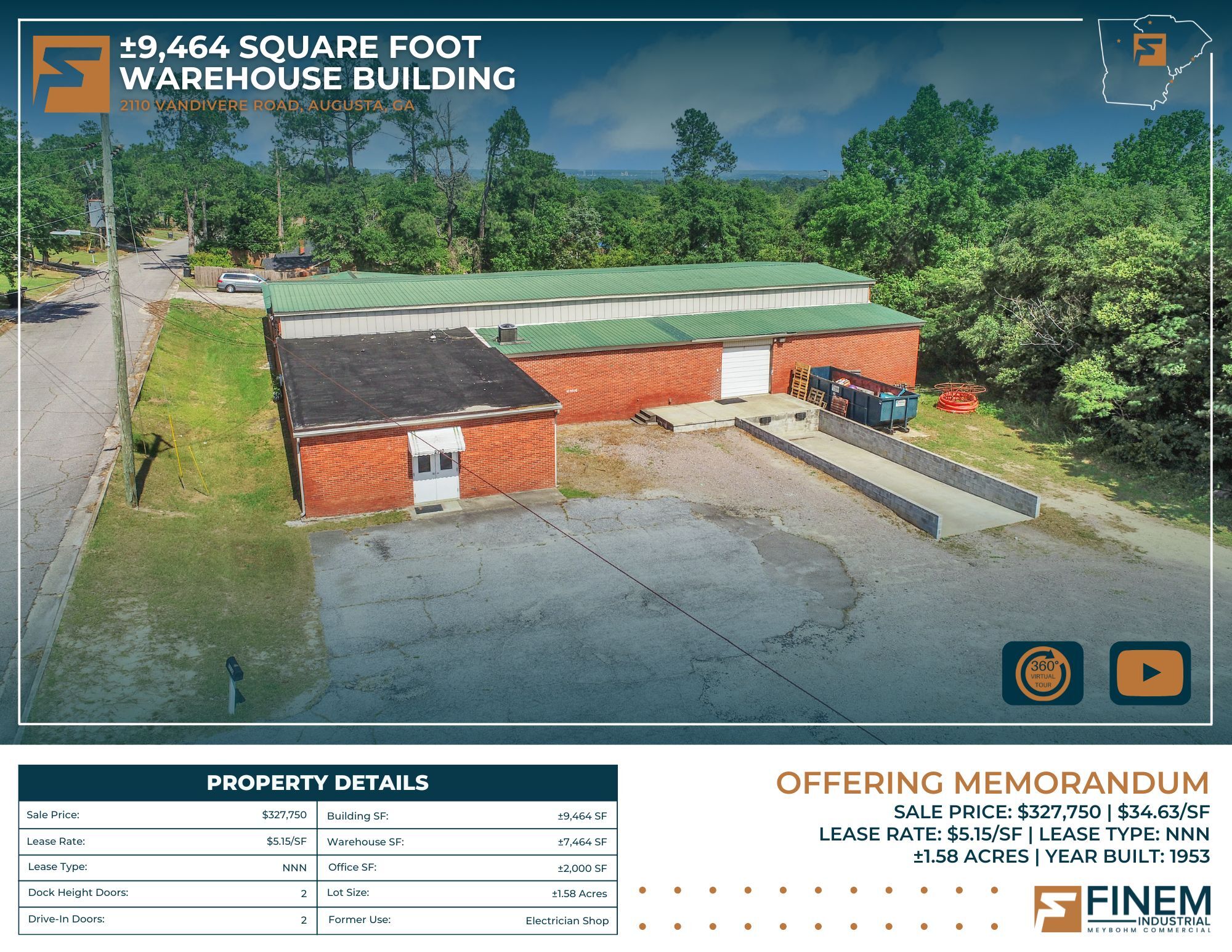 2110 Vandivere Rd, Augusta, GA for sale Building Photo- Image 1 of 1