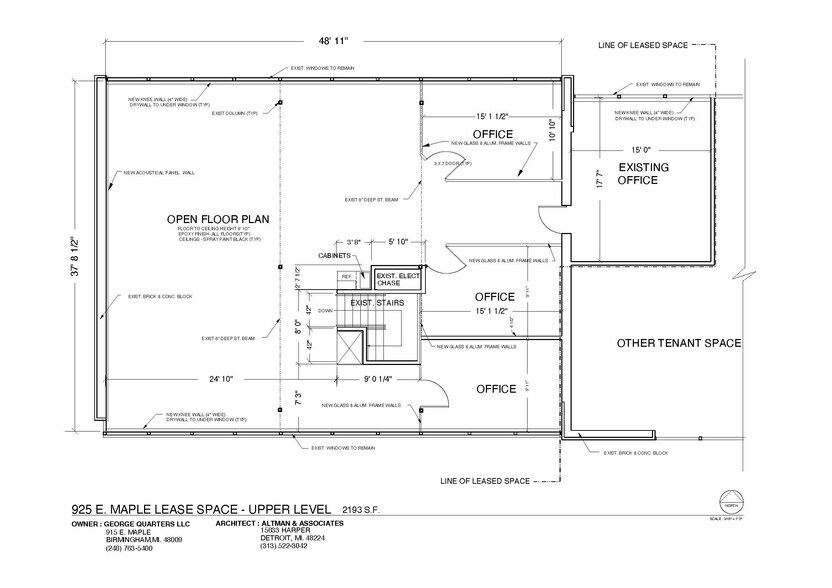 925-975 E Maple Rd, Birmingham, MI à louer - Photo du bâtiment - Image 3 de 3