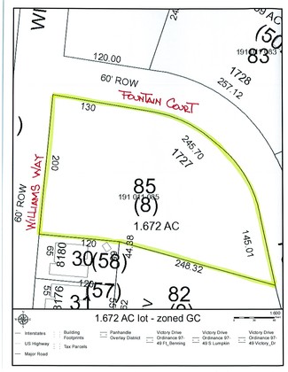 Plus de détails pour 1727 Fountain Ct, Columbus, GA - Terrain à louer