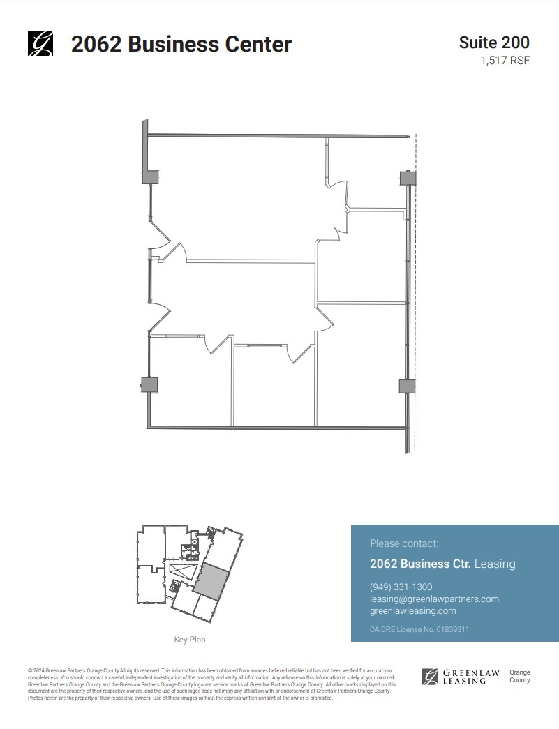 2062 Business Center Dr, Irvine, CA for lease Floor Plan- Image 1 of 1