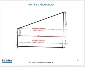 181 Howard Blvd, Mount Arlington, NJ for lease Floor Plan- Image 2 of 2