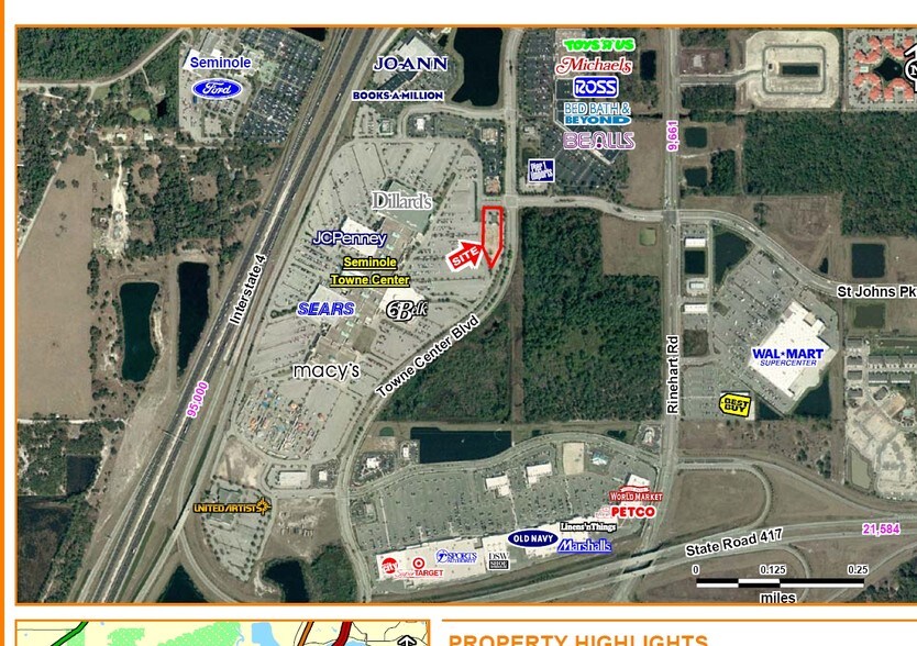 Towne Center Blvd & St. J Pky, Sanford, FL à louer - Aérien - Image 2 de 7