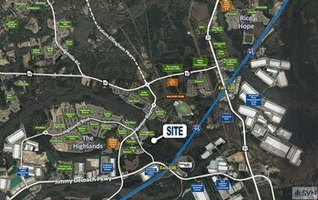 130 Basswood Dr, Savannah, GA - Aérien  Vue de la carte - Image1