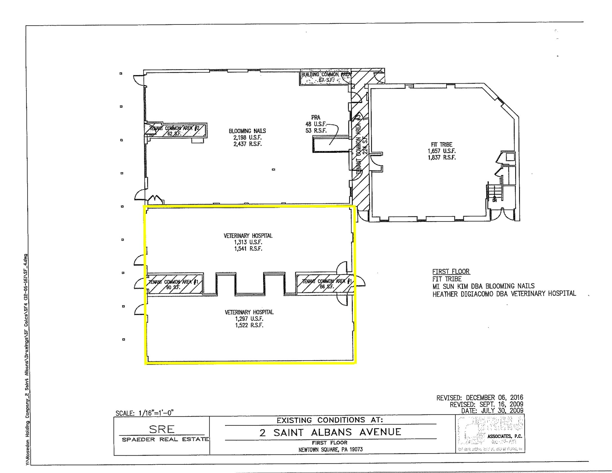 2-12 Saint Albans Ave, Newtown Square, PA for lease Site Plan- Image 1 of 1